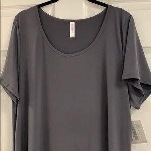 LuLaroe Classic T 3XL Solid Grey! HTF